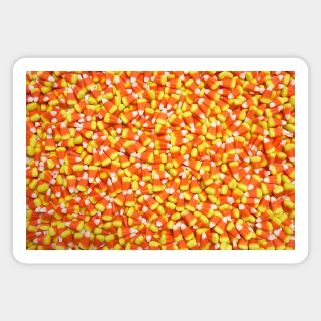 Big Pile of Candy Corn Sticker by SpacemanTees